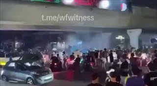️🇱🇧🇦🇷 צילומים מדחיה בעקבות הזכייה של ארגנטינה.