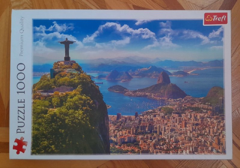 Пазлы 1000 кусочков фирмы Trefl и Clementoni — фото 1