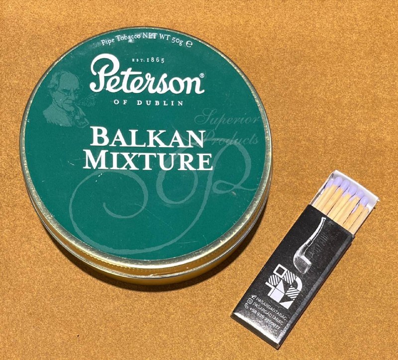 📜مقالات انجمن پیپ📚: 📌 توتون پیپ پترسون بالکان میکسچر ( دانهیل ) Peterson Balkan Mixture🔻🔻🔻🔻🔻🔻🔻🔻🔻🔻🔻🔻🔻🔻🔻✨برند Peterson یکی از قدیمی‌ترین و معت
