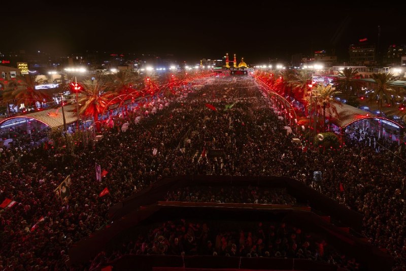 🏴מקדש אל-עבאס בירושלים מכריז רשמית: 19,999,879 מבקרים בארבעין של האימאם חוסיין (עליו השלום) השנה.