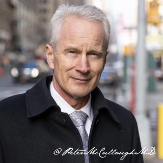 Telegram profile photo for Dr. Peter McCullough