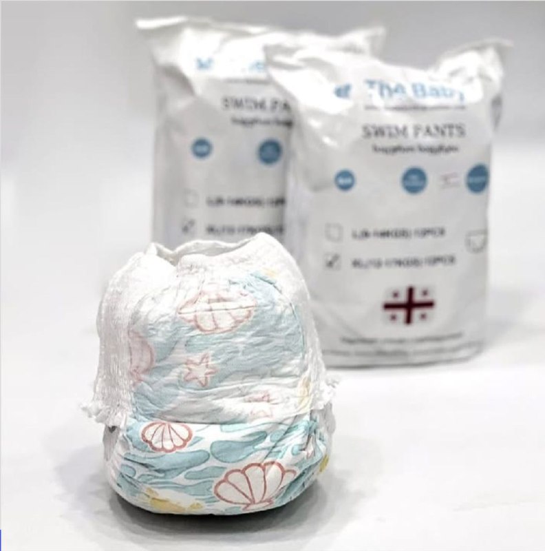 Детские одноразовые трусики для плавания.