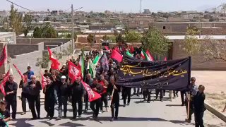 🎦 מצעד של ניצולי ארבאין של חוסייני בעיר דראג, צפון חוראסאן