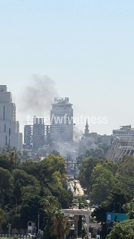 ️🇸🇾 עוד צילומים של תוצאות הפיצוץ בסוריה.