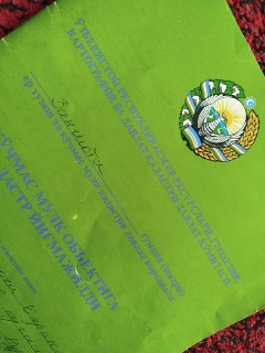 Назарбек харакатда ер сотилади