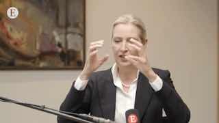 The leader of the German AfD, Alice Weidel: