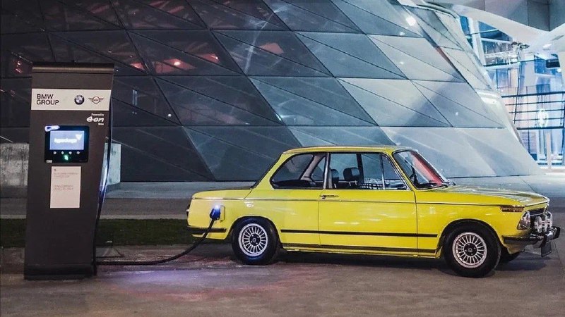 Электрический рестомод на базе BMW 2002 2