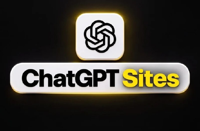جماران: 🟢ابزار هوش مصنوعی ChatGPT Sites برای ساخت آسان وبسایت در دسترس قرار گرفت🔸 با این قابلیت جدید، کاربران بدون نیاز به یادگ
