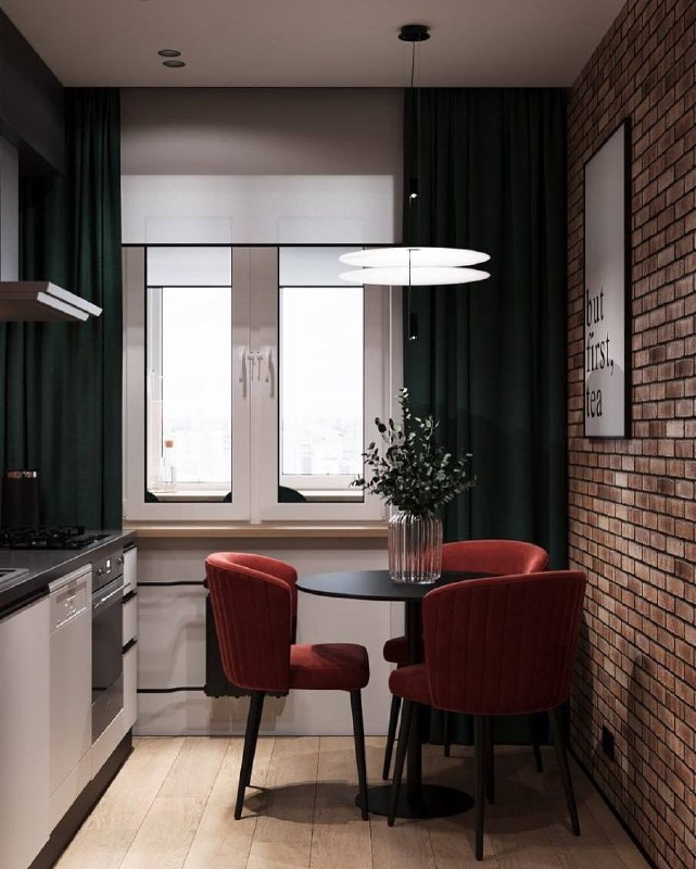 Реализация небольшой кухни в 7 кв.м. Дизайн Jeeva Design - изображение 4 - реализация, небольшой, кухни