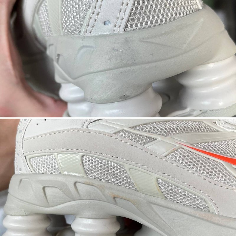 Nike Nike Shox Ride 2 Light Bone and Turf Orange, фото 5