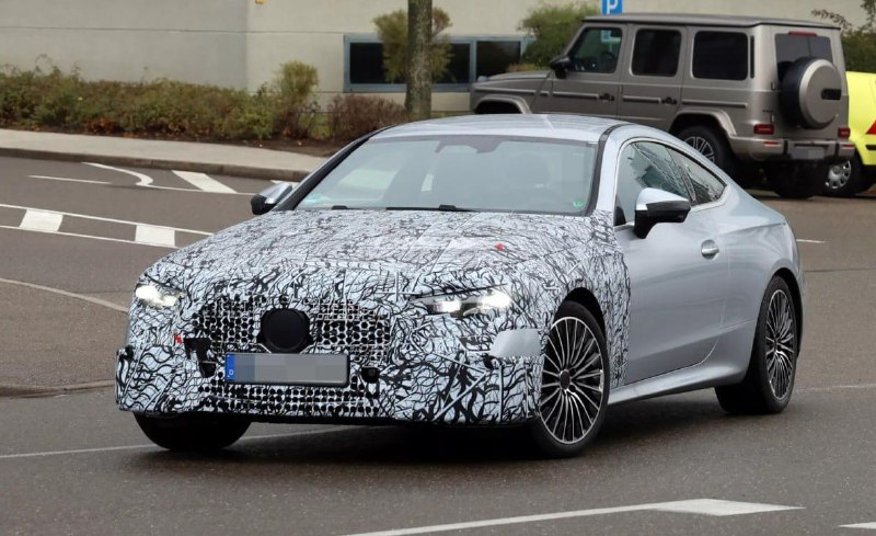 Обновлённый Mercedes CLE Coupe готовится к дебюту 4