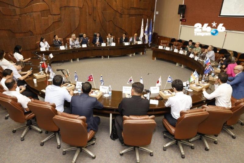 משלחת בכירה מאסיה-פסיפיק מבקרת בבאר שבע לבחינת שיתופי פעולה