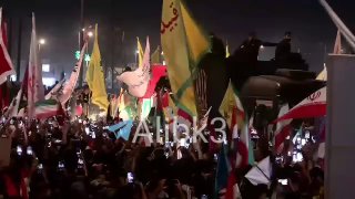 תהלוכת ארונו של המנהיג שנהרג הגיעה למסלול ההלוויה המרכזי