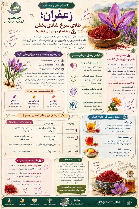 مفـــدا زنجــــان: «زعفرانی که میخری، اصل است یا تقلبی؟» 🤔🔍🏵زعفران، طلای سرخِ ایران، یکی از گرانقیمتترین و ارزشمندترین ادویههای جهان اس