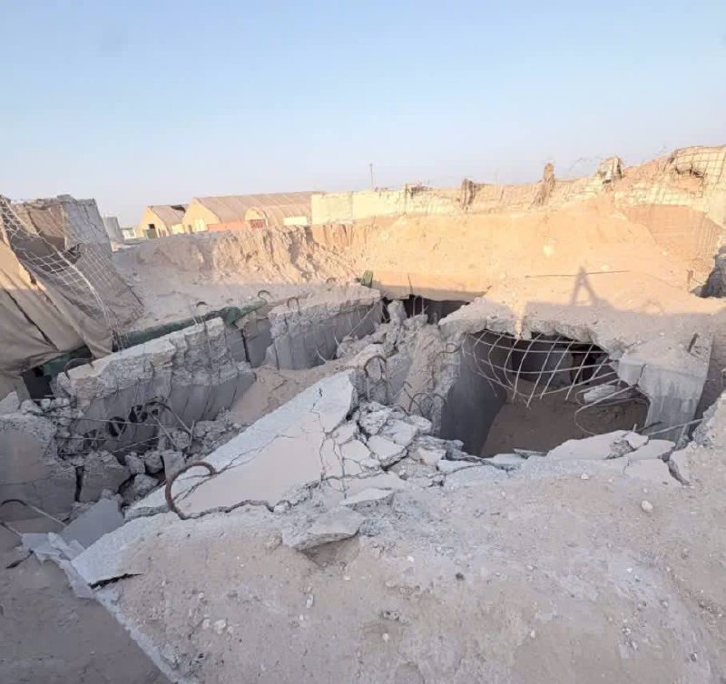 🔴 Publication of photos showing the severe damage to the American base in Kuwait following the latest Iranian attack