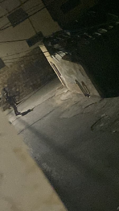 Deployment of the occupying army's foot force during the assault on the village of Marka, southwest of Jenin.