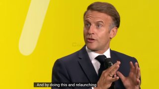 French President Macron: In the United States of America you have riots because people have to choose between energy bills for households or businesses, or being told that their data center can be connected in five or ten years. We've had more than 90 terawatt-hours of electricity available over the past two years thanks to our nuclear power.