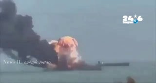 🇮🇱 הספינה הזו קיבלה אישור אמריקאי לחצות את מיצרי הורמוז. האייטולות הטביעו אותו והעבירו מסר לנשיא טראמפ: "…