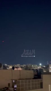 💢 הרגע בו עוברים שני טילים איראנים דרך מחסום מספר טילי הגנה בירדן