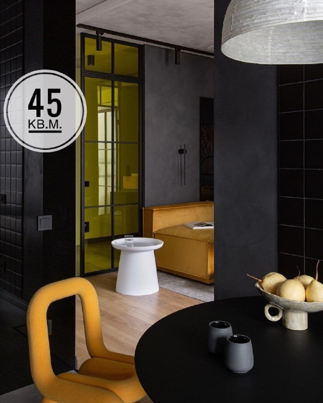 Классная квартира 45 кв.м. | Идеи дизайна - изображение 1 - классная, квартира