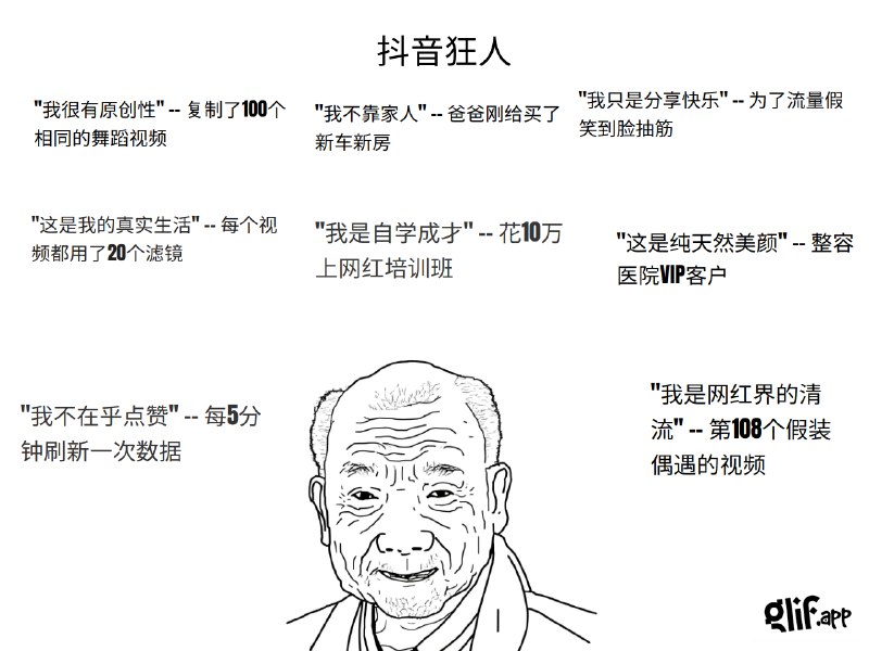 这个做 meme 图的 AI 工具 Wojak 很有意思，大都合情合理，确实好笑