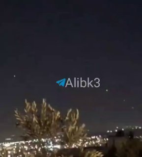 טילים איראנים עפים מעל בירת ירדן, עמאן