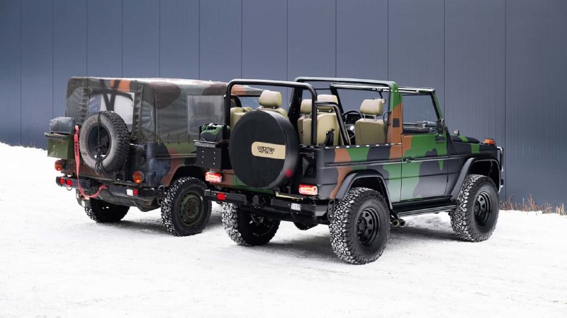 Рестомод военного G-Class с V8 оценили дороже нового «гелика» 2