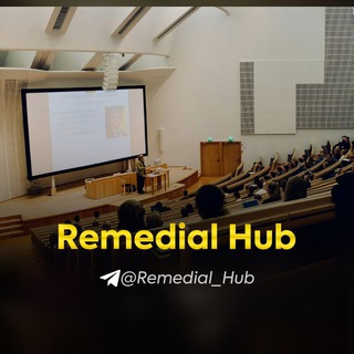 Telegram profile photo for Remedial HUB