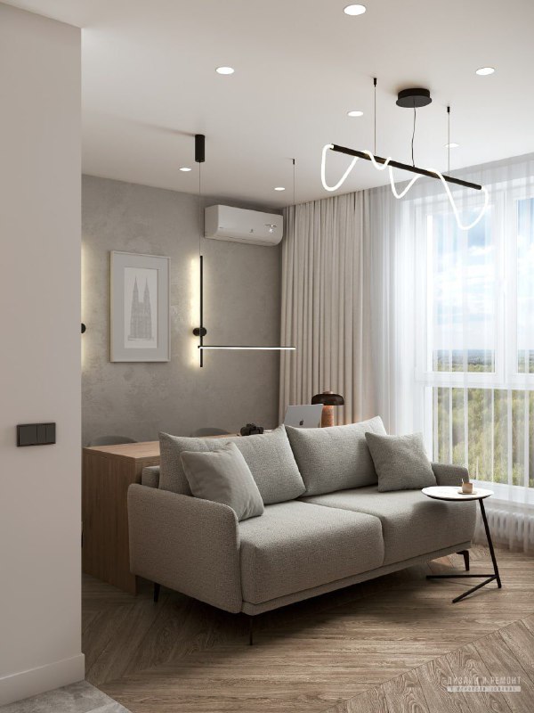 Квартира-студия 23,7 м Дизайн - Антон Волков до_30м Дизайн и ремонт - изображение 5 - дизайн, квартира, студия