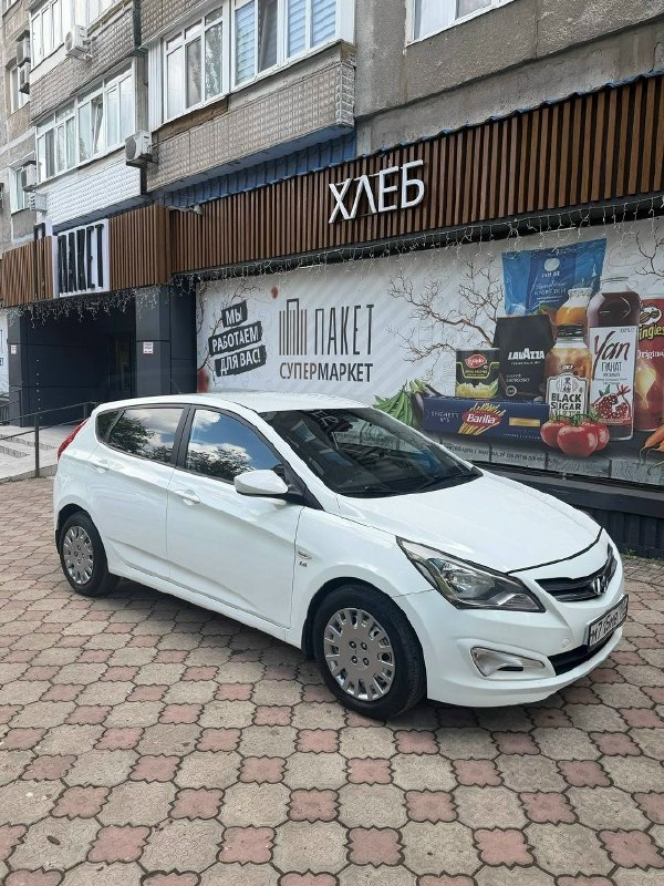Продаю hyundai solaris 1.6л, автомат 2014г пробег 147000км максимальная комплектация, круиз контроль... - фотография