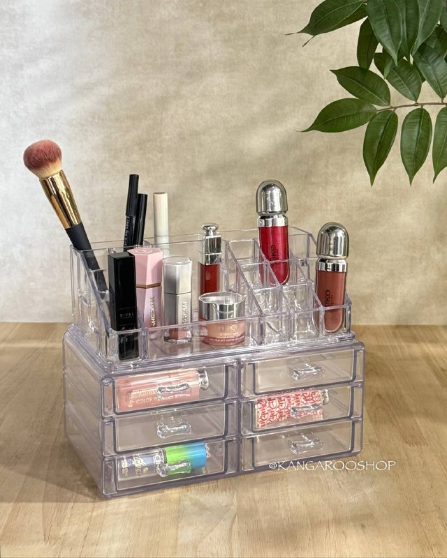 Kangarooshop: ⚡استند ارایشی ۶ کشو مینی با رویه کد ۷۰۰۹ ✔️ابعاد : ۲۴*۱۴*cm۱۱✔️ تک جعبه کاهی ✔️📦 ۸ عدد✔️قيمت: ۸۱۰۰۰۰ ت🆔كانال فروشگاه👇🏻@K
