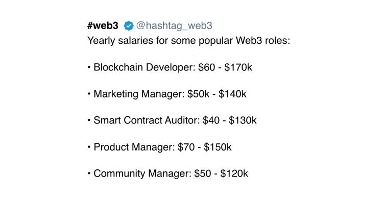 Web3 Jobs | #Web3 | 71 comments