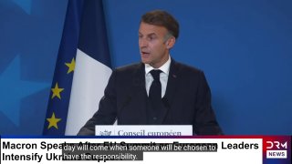 French President Macron on Ukraine: