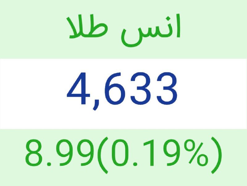 بورس | سهام | آكادمى كارو: كسى ميدونه چرا اين كه از ٤٠٠٠ اومد اينجا ، تاثيرى رو طلاى داخلى نداشته🤣