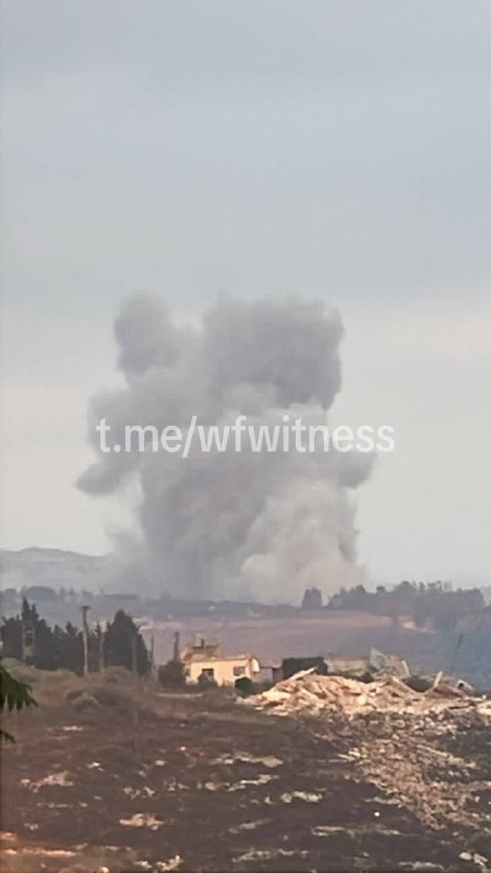 ️🇱🇧🇮🇱 פיצוץ ישראלי מכוון לעיר הכבושה בדרום לבנון, יוהמור אל שפיק, בתוך אזור הביטחון.