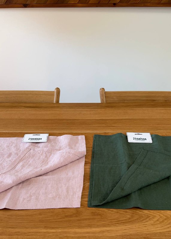 Очень приятный и, удивительно недорогой для такого чудесного качества, льняной столовый текстиль есть в Стокманне под брендом 21maison это их собст... - изображение 4 - есть, под, это