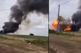 ️🇬🇧 צילומים של פיצוץ במחסן, אסקס, אנגליה.