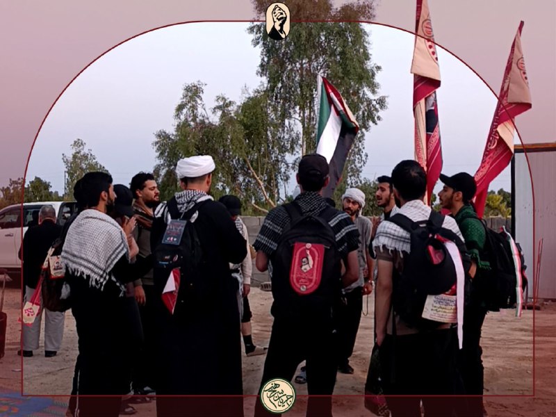 هیئت دانشجویی مکتب النبی (ص): 🔻 #تصویر_نگارمشایه في الطریق الی کربلا#مثلی_لا_یبایع_مثل_یزید#جریان_سرخ_هنر#اربعین۱۴۰۵ 📜 @heyatiau🔰 @bsd_honar🔰 @Jaryans