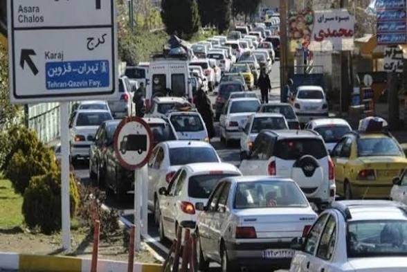 خبر فوری: 🔴 ترافیک سنگین در ۳ محور منتهی به تهرانمرکز مدیریت راههای کشور:🔹ترافیک در آزادراه قزوین – کرج – تهران، حدفاصل پایانه شه