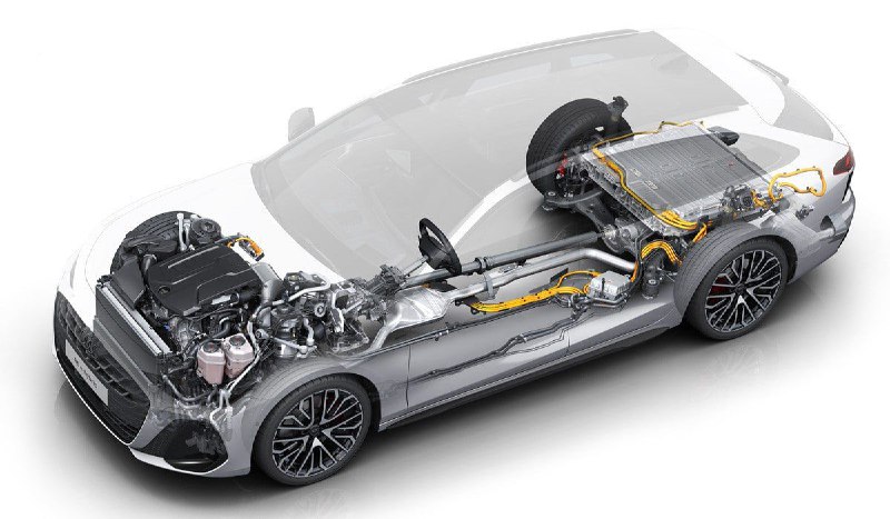 Audi представила седан и универсал A6 e-hybrid 6