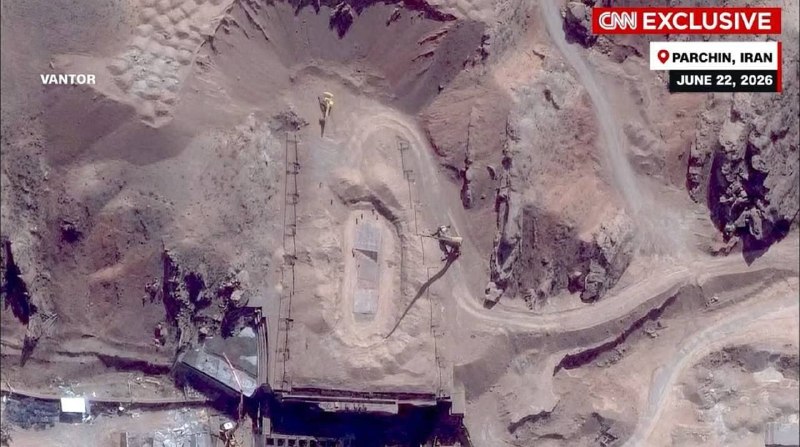 איראן משקמת אתר גרעין בפרצ'ין; CNN פרסמה תמונות לוויין