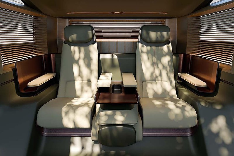 Lexus показал футуристичный минивэн LS Concept 6