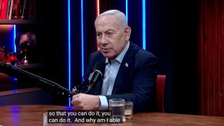 נתניהו אומר: אני בשליחות היסטורית. ככה אני רואה את זה. אנשים אומרים, "האם הוא באמת חושב כך? "כן, אני כן.