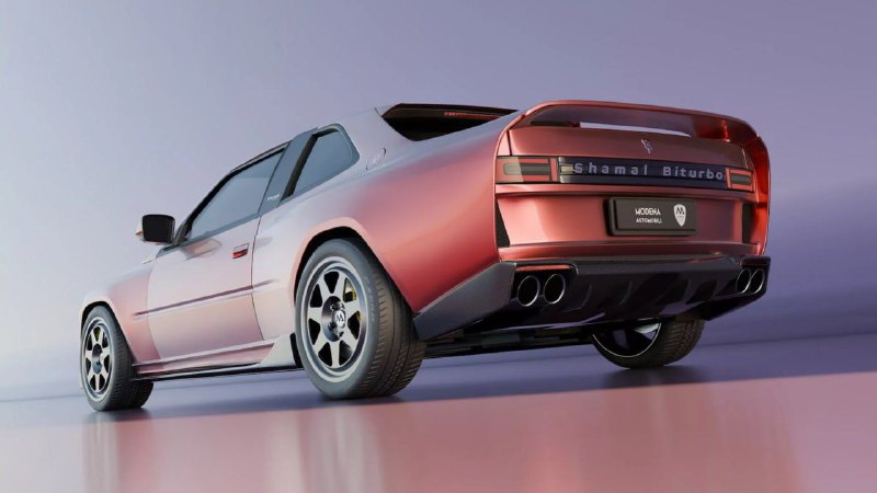 Maserati Shamal 1990-х годов получит современную версию 2