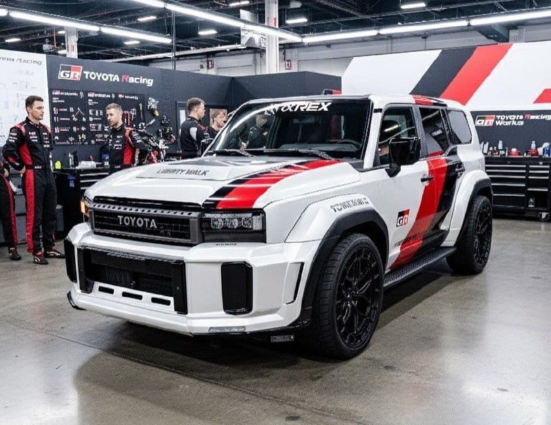 Toyota Land Cruiser Prado превратили в спортивный ...