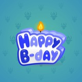B-Day Candle #215