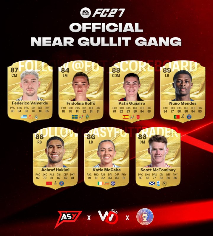 EAFC27 🎮: 📌بازیکن های نزدیک به گولیت گنگ FC27 ⚡️استت ها #رسمی ✅فیفاتیپس، قدیمی ترین و به روز ترین کانال فیفای فارسی.📱 ASY FUT➖➖➖➖➖