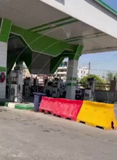 💢 השעיה של כמה תחנות דלק בבגדד בגלל מחסור בבנזין