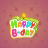 B-Day Candle #9