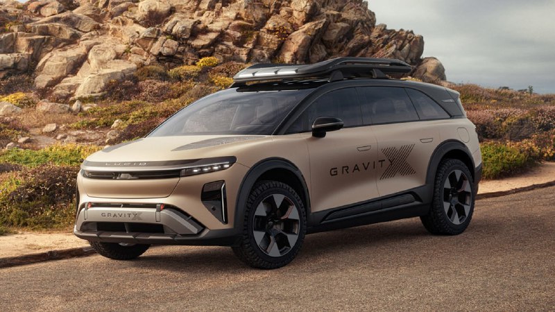 Lucid показала внедорожную версию кроссовера Gravity 6
